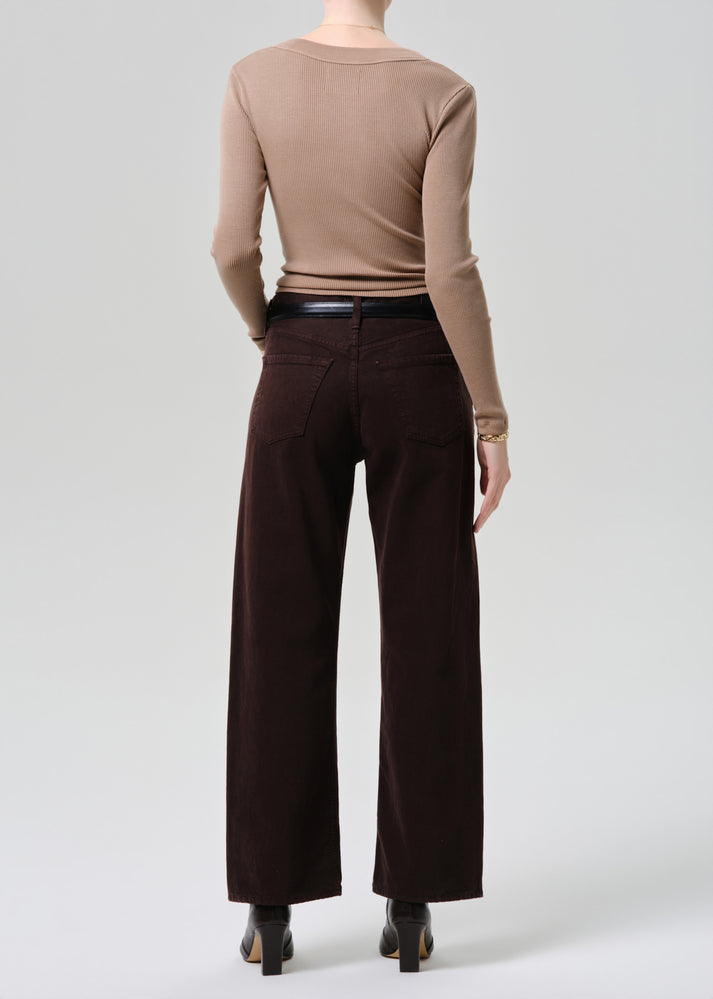 PANTS/SHORTS Lindz Easy Stright in Carob Citizens of Humanity