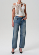 DENIM Lindz Low Rise Easy Straight Leg Jean in Bijou Citizens of Humanity
