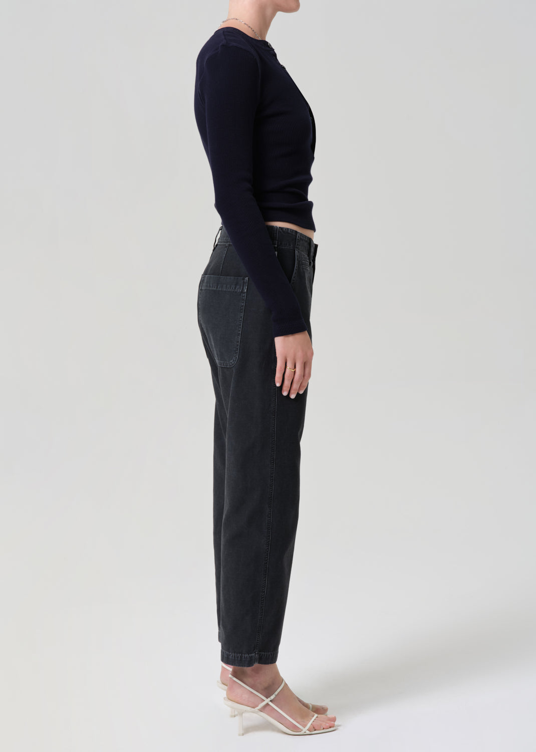 DENIM Winslow Utility Pant in Washed Black Citizens of Humanity