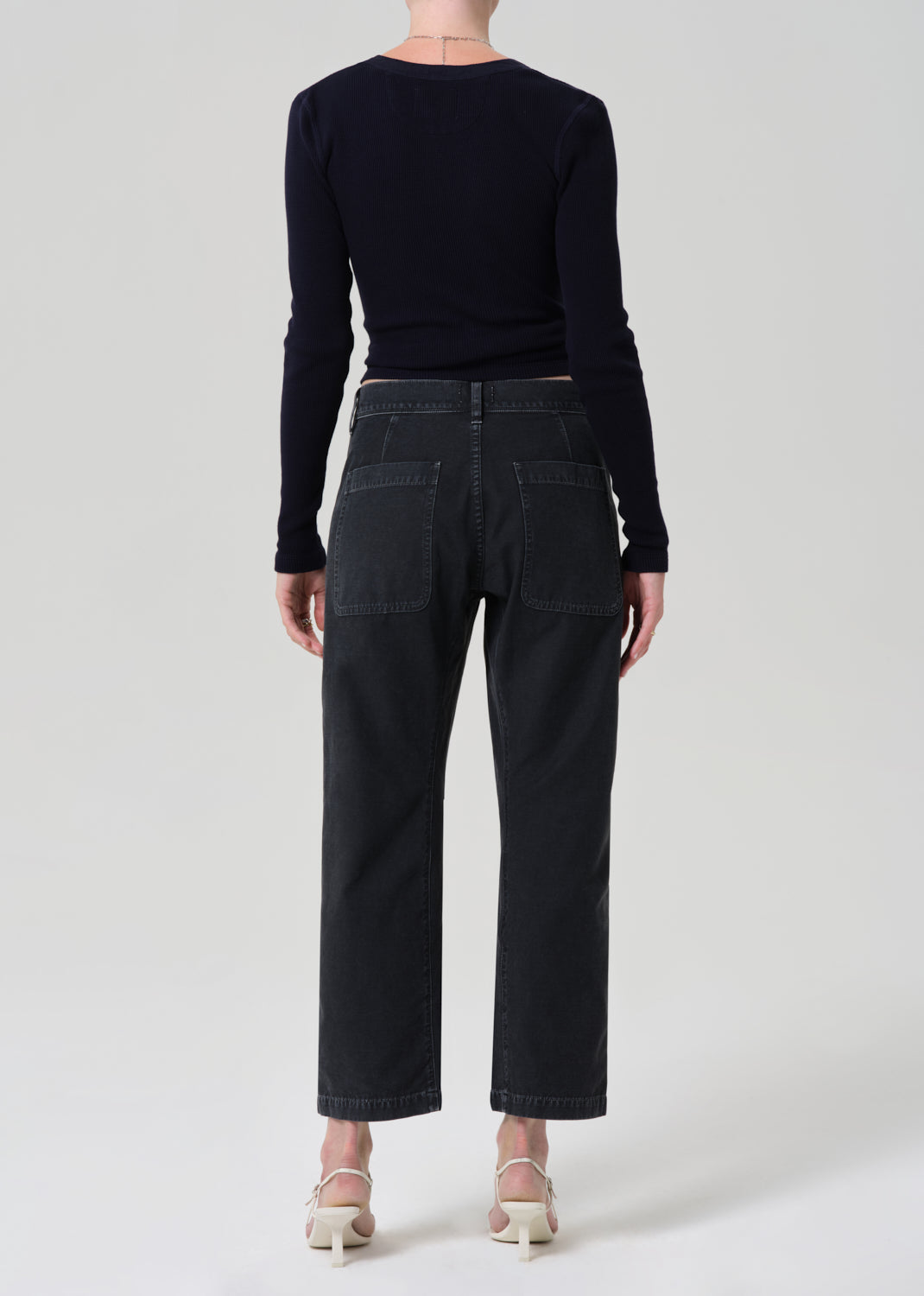 DENIM Winslow Utility Pant in Washed Black Citizens of Humanity
