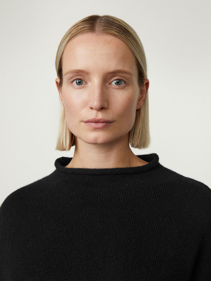 SWEATERS Sandy Sweater in Black Lisa Yang