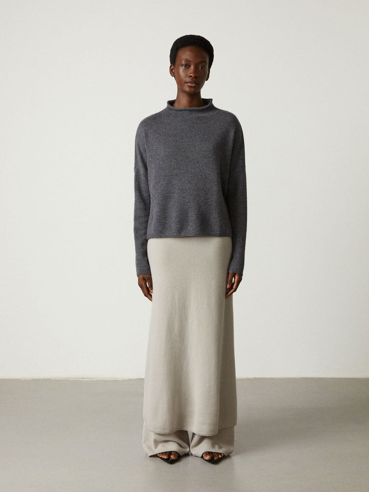 SWEATERS Sandy Sweater in Graphite Lisa Yang