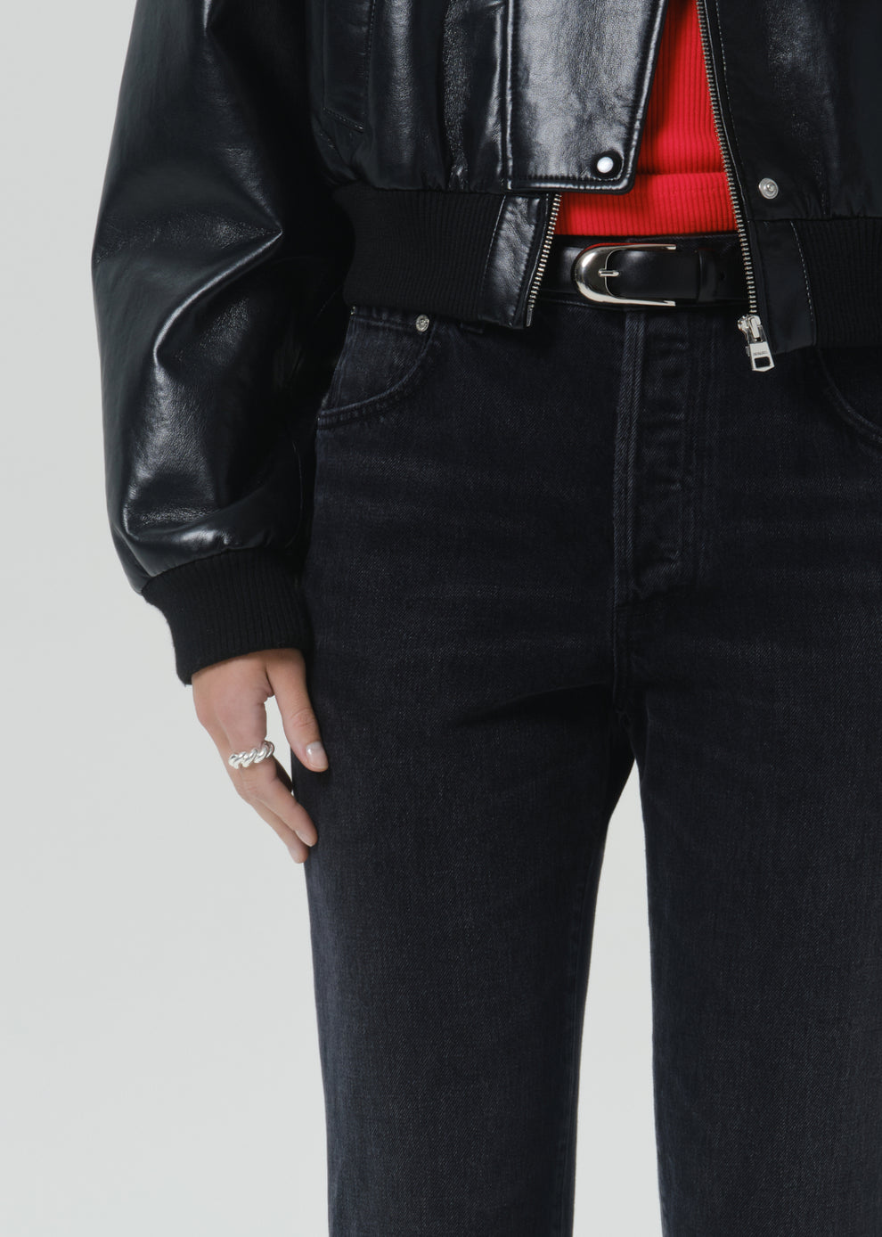 DENIM 90s French High Rise Straight in Andreas Citizens of Humanity