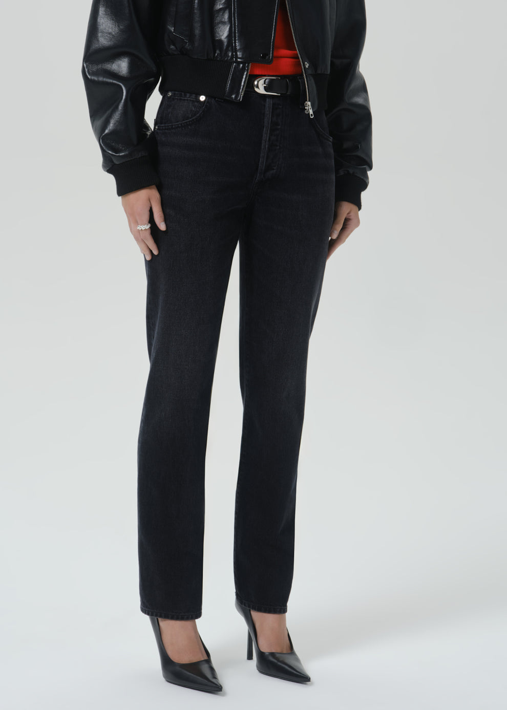 DENIM 90s French High Rise Straight in Andreas Citizens of Humanity