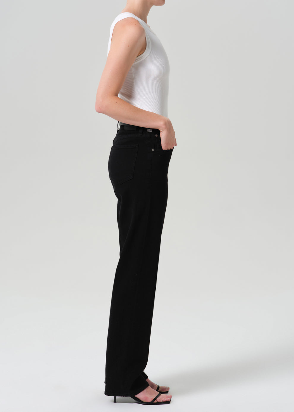 DENIM Palma Straight Long Jean in Starless Citizens of Humanity