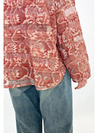 BLOUSES/SHIRTS/TOPS Boat Neck Top in Copper Red Odeeh