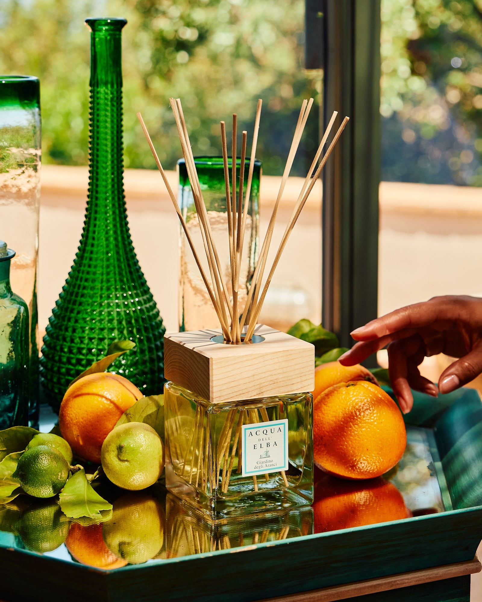 CANDLES/HOME FRAGRANCE Reed Diffuser in Giardino Degli Aranci Acqua Dell Elba