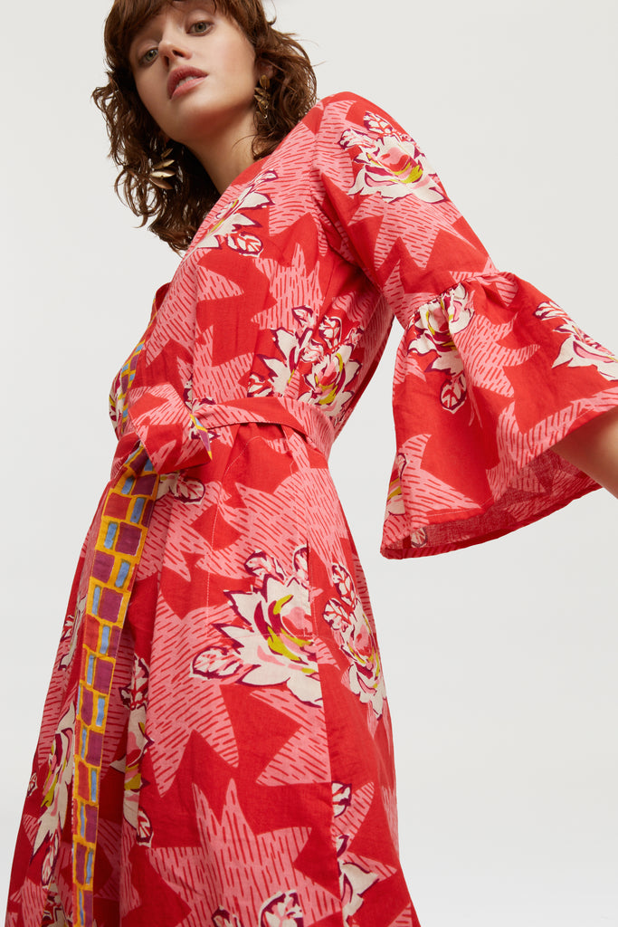DRESSES/JUMPSUITS Starflower Ethesia Dress in Red LISA CORTI