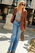 BLOUSES/SHIRTS/TOPS Long Sleeve Cashmere Henley in Grey SPRWMN