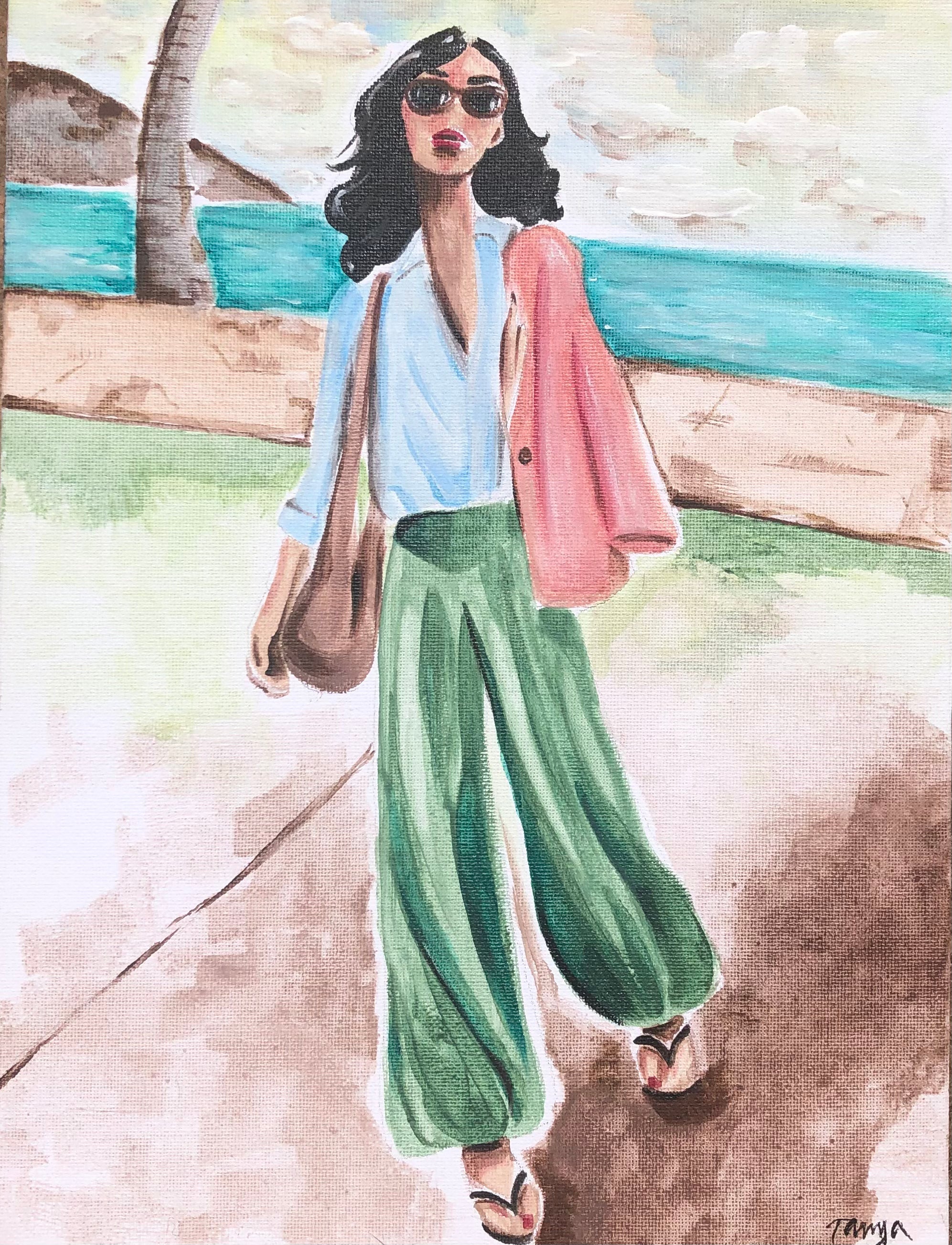 Sip & Paint Class and Luncheon Serafina