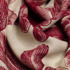 ACCESSORIES Arboris Scarf in Burgundy Inoui Editions