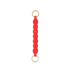 ACCESSORIES Leather Belt Handle in Red Inoui Editions