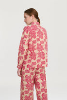 BLOUSES/SHIRTS/TOPS Bella Shirt in Ivory & Fuxia Lisa Corti