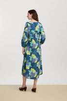 DRESSES/JUMPSUITS Khubani Dress in Akira Dark Teal Lisa Corti