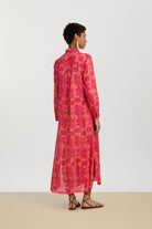 DRESSES/JUMPSUITS Odette Dress in Naoshima Peach Lisa Corti