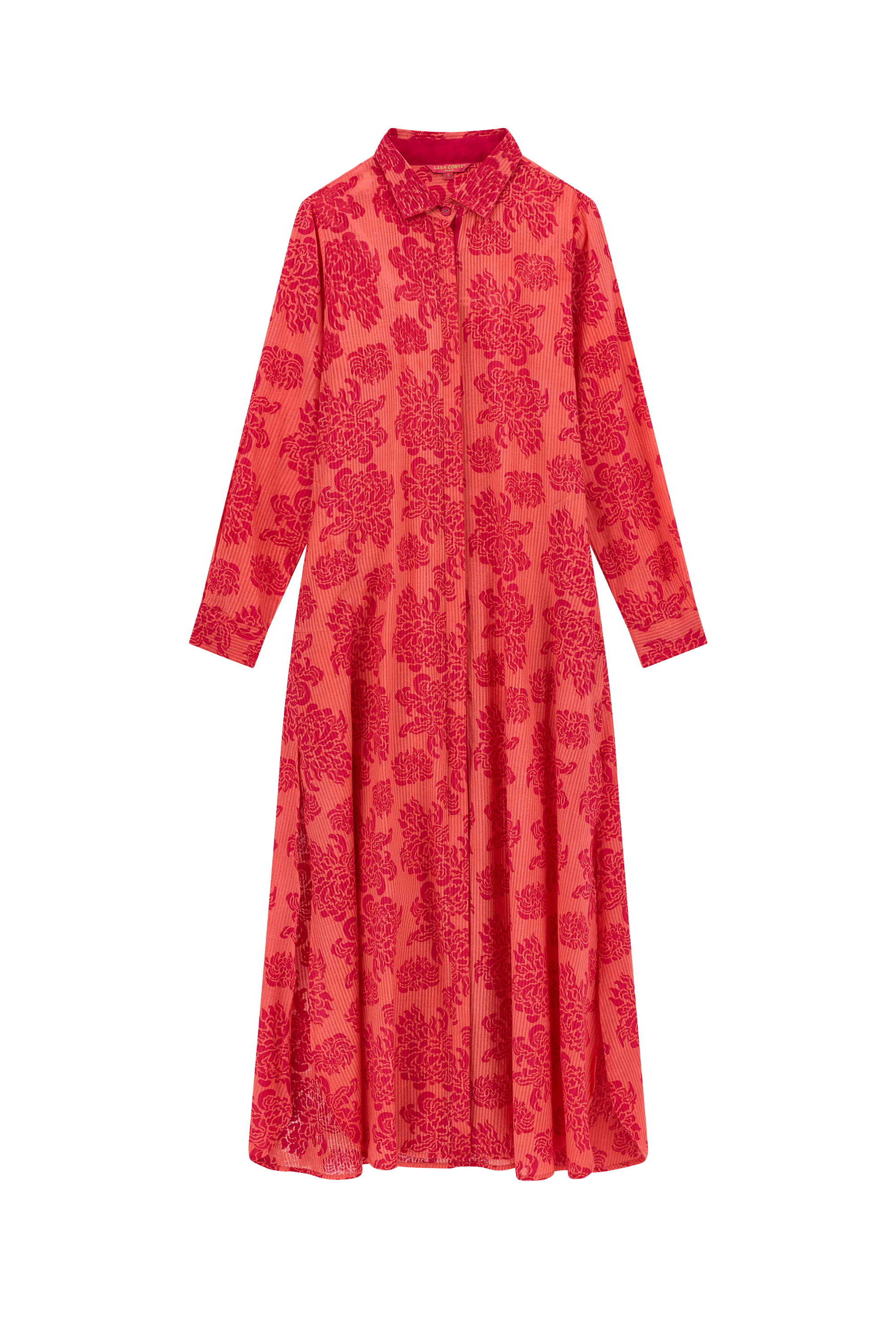 DRESSES/JUMPSUITS Odette Dress in Naoshima Peach Lisa Corti