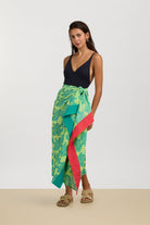 ACCESSORIES Cotton Sally Sarong in Naoshima Lemon Lisa Corti