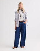 PANTS/SHORTS "SONG SUNG BLUE" PANT IN DARK STONE TWP