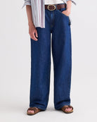 PANTS/SHORTS "SONG SUNG BLUE" PANT IN DARK STONE TWP