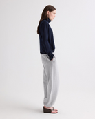 LOUNGE Jetties Jogger in Light Heather Grey TWP