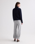 LOUNGE Jetties Jogger in Light Heather Grey TWP