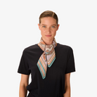 ACCESSORIES Cotton Chance Square Scarf in Parma Inoui Editions