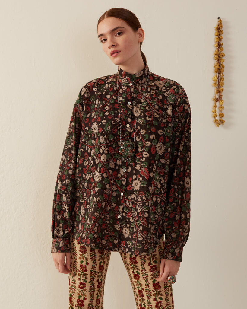 Tops Alix of Bohemia Kiki Garden Top in Brown Garden Alix of Bohemia