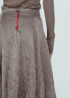 SKIRTS Pouf Skirt in Caviar Brazeau Tricot