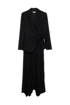 DRESSES/JUMPSUITS Ambretta Combo Blazer Dress in Black Simkhai