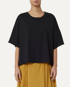 TEES/TANKS MAGLIA FRIDA TEE IN BLACK Labo Art