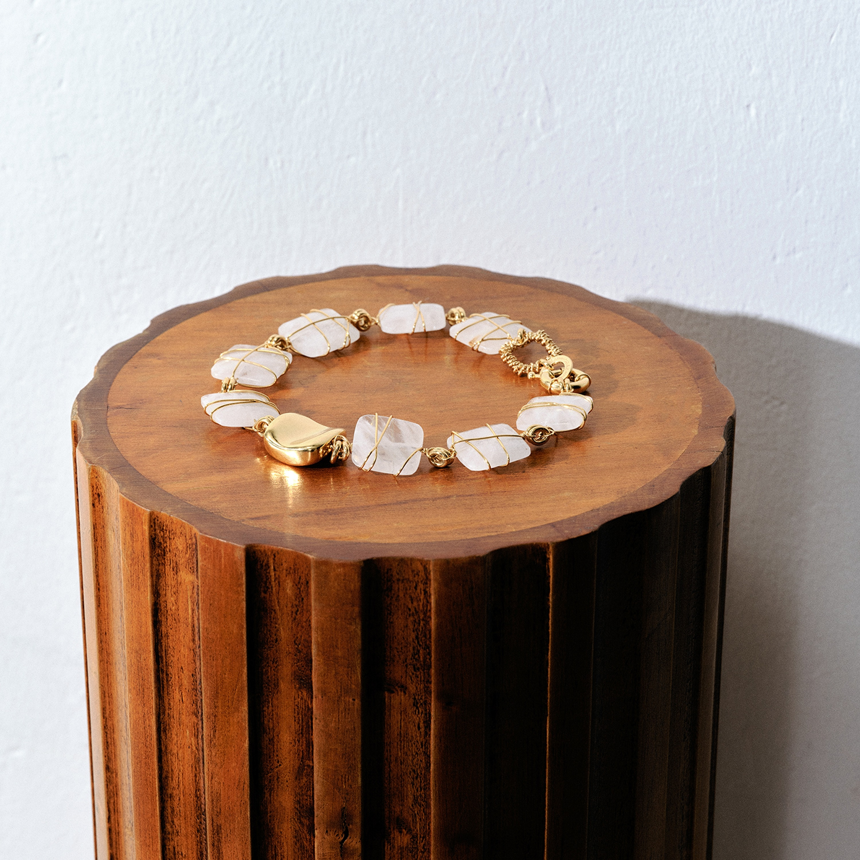 FASHION JEWELRY Rainbow Square Necklace GAS Bijoux