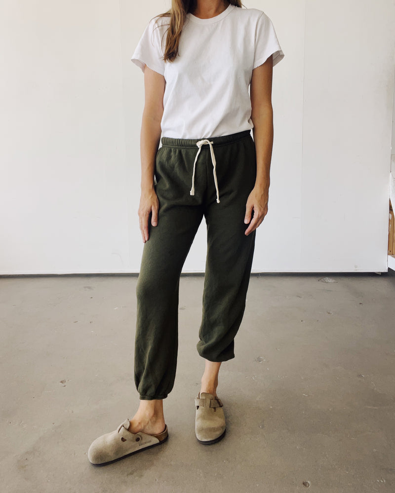 LOUNGE Sweatpants in Olive Hey Gang