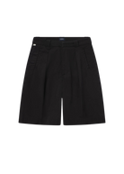 PANTS/SHORTS Cara Pleated Short in Black Citizens of Humanity