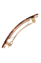 ACCESSORIES Classic Rectangle Barrette in Africa The Finest Accessories