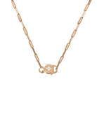 JEWELRY Louise Short Necklace in Yellow Gold Pascale Monvoisin