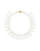 FASHION JEWELRY Mallorca Pearl Statement Anklet Luv Aj
