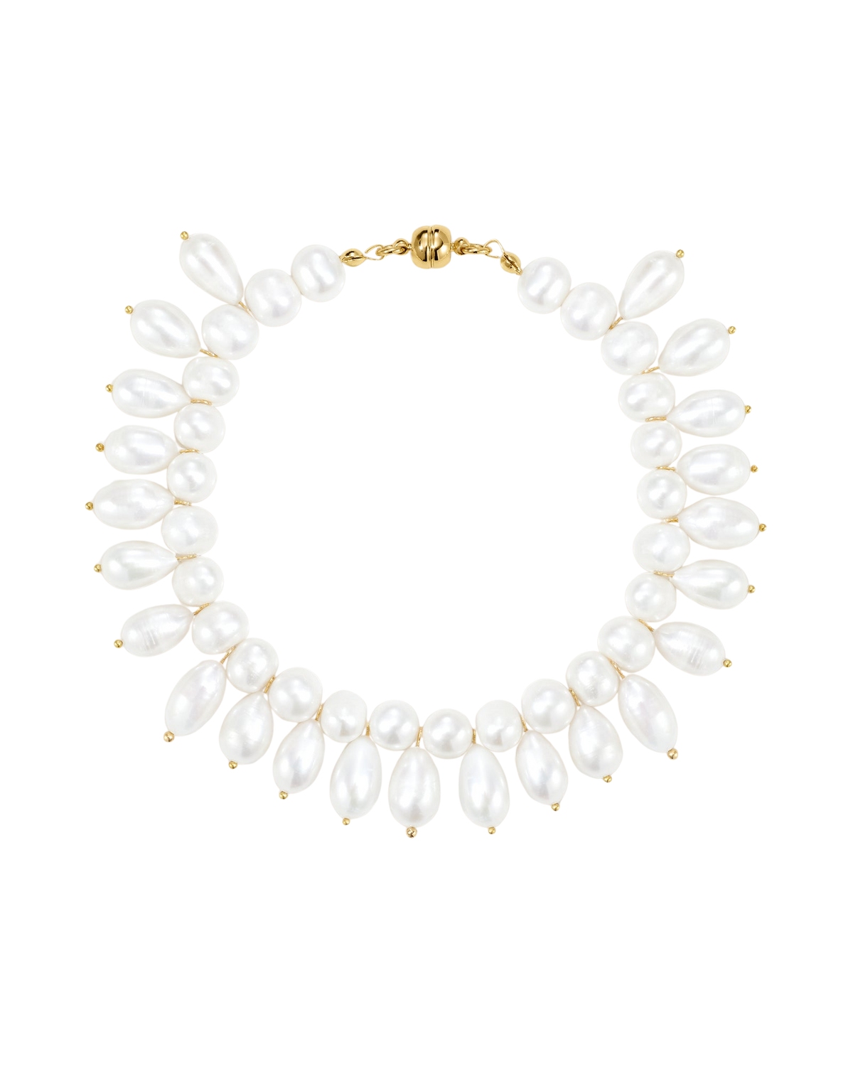 FASHION JEWELRY Mallorca Pearl Statement Anklet Luv Aj