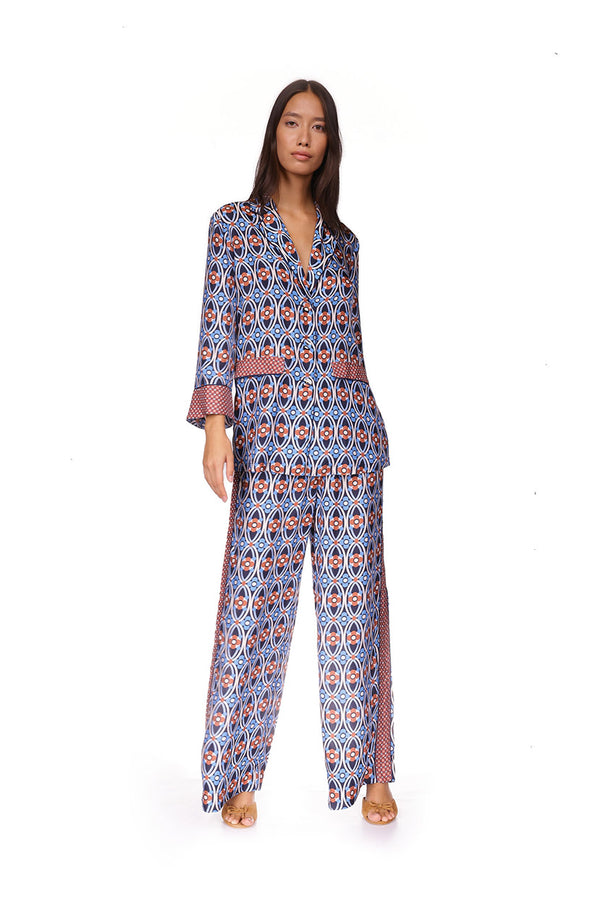 Pants Mirth Amalfi Pant in Retro Daisy Cara Cara