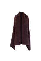 ACCESSORIES Wool Stole in Bordeaux CT Plage
