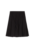 SKIRTS Pleat Skirt in Black Atelier Delphine