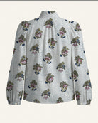 BLOUSES/SHIRTS/TOPS Annabel Mist Quatre Shirt in Off-White Alix of Bohemia