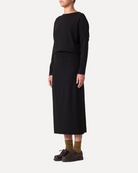 SKIRTS Gonna Penna Skirt in Black Labo Art