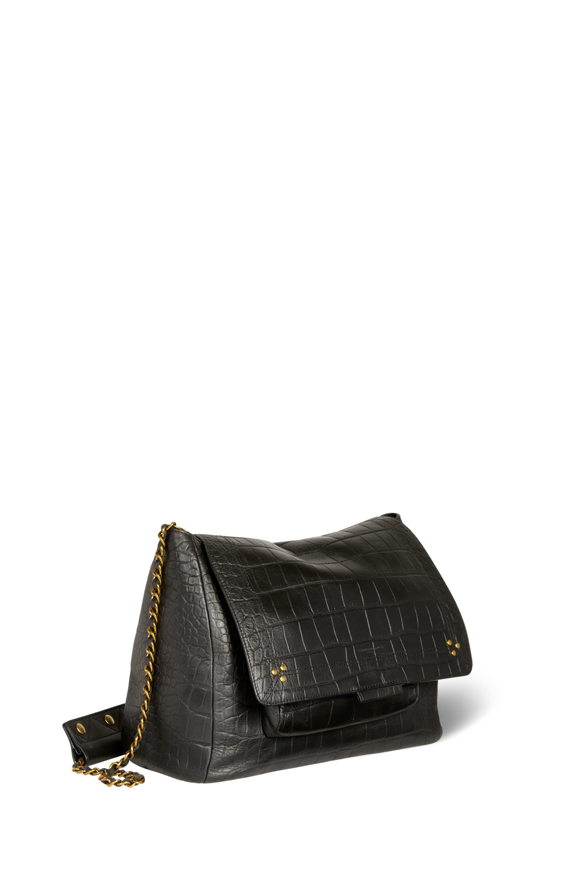 【JEROME DREYFUSS】LuLu S ショルダーバッグ Lulu S Noir Silver Calfskin – Jérôme Dreyfuss