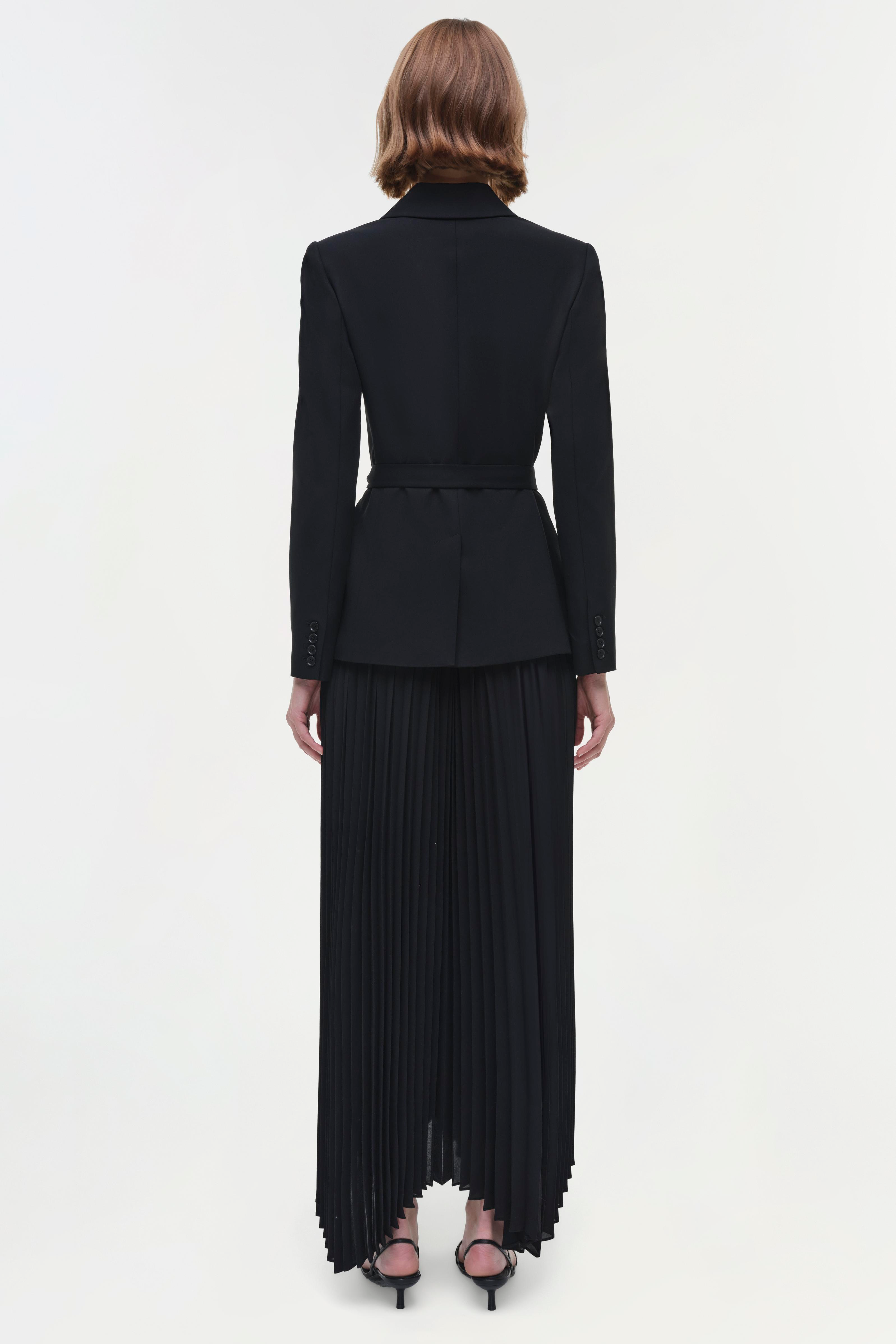 DRESSES/JUMPSUITS Ambretta Combo Blazer Dress in Black Simkhai