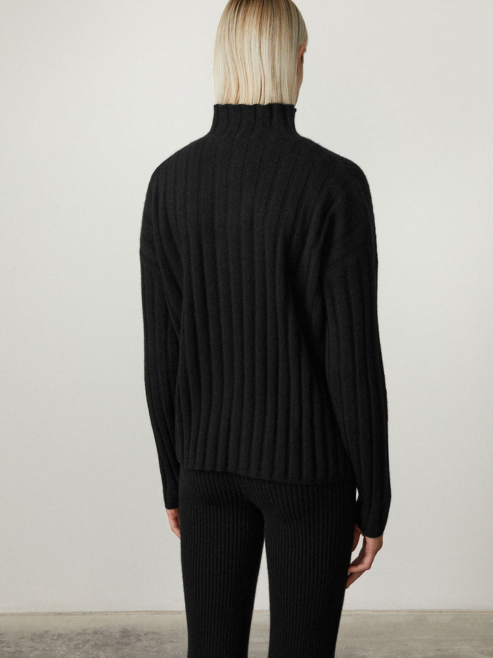 Sweaters Lisa Yang Inga Sweater in Black Lisa Yang