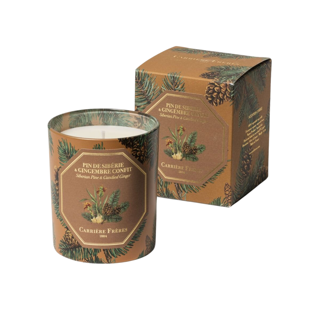 Candles Carrière Frères Scented Candle in Pine and Ginger Carrière Frères