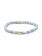JEWELRY LAVENDER OPAL 6MM BEADED BRACELET Anzie