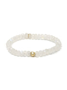 JEWELRY Faceted Moonstone 6MM Beaded Bracelet Anzie