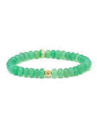 JEWELRY Chryoprase 6-7MM Beaded Bracelet Anzie