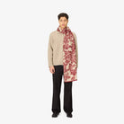 ACCESSORIES Arboris Scarf in Burgundy Inoui Editions